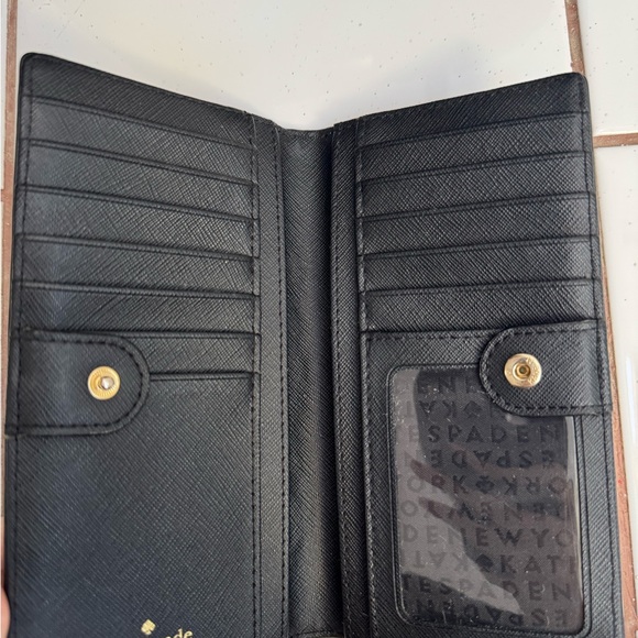 Kate Spade New York Laurel Way Evangeline Black Purse with Crossbody Strap - Picture 8 of 8